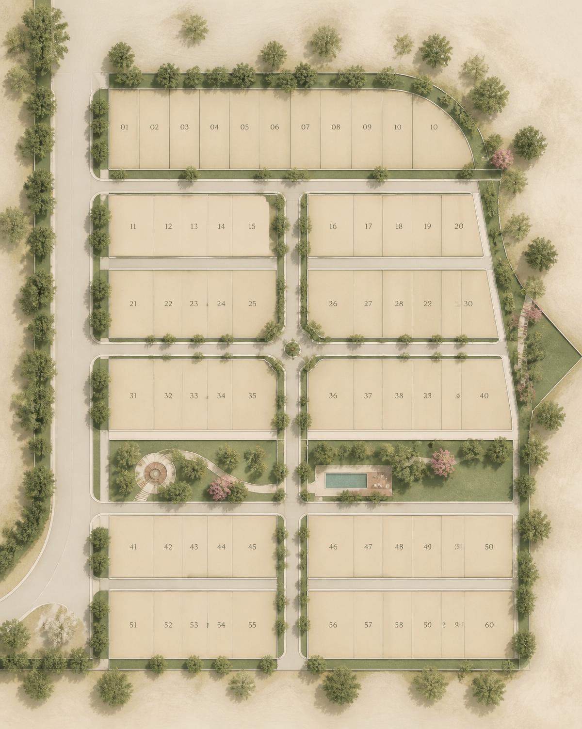Khrisshnay — plot layout in Bhilai Sector 7