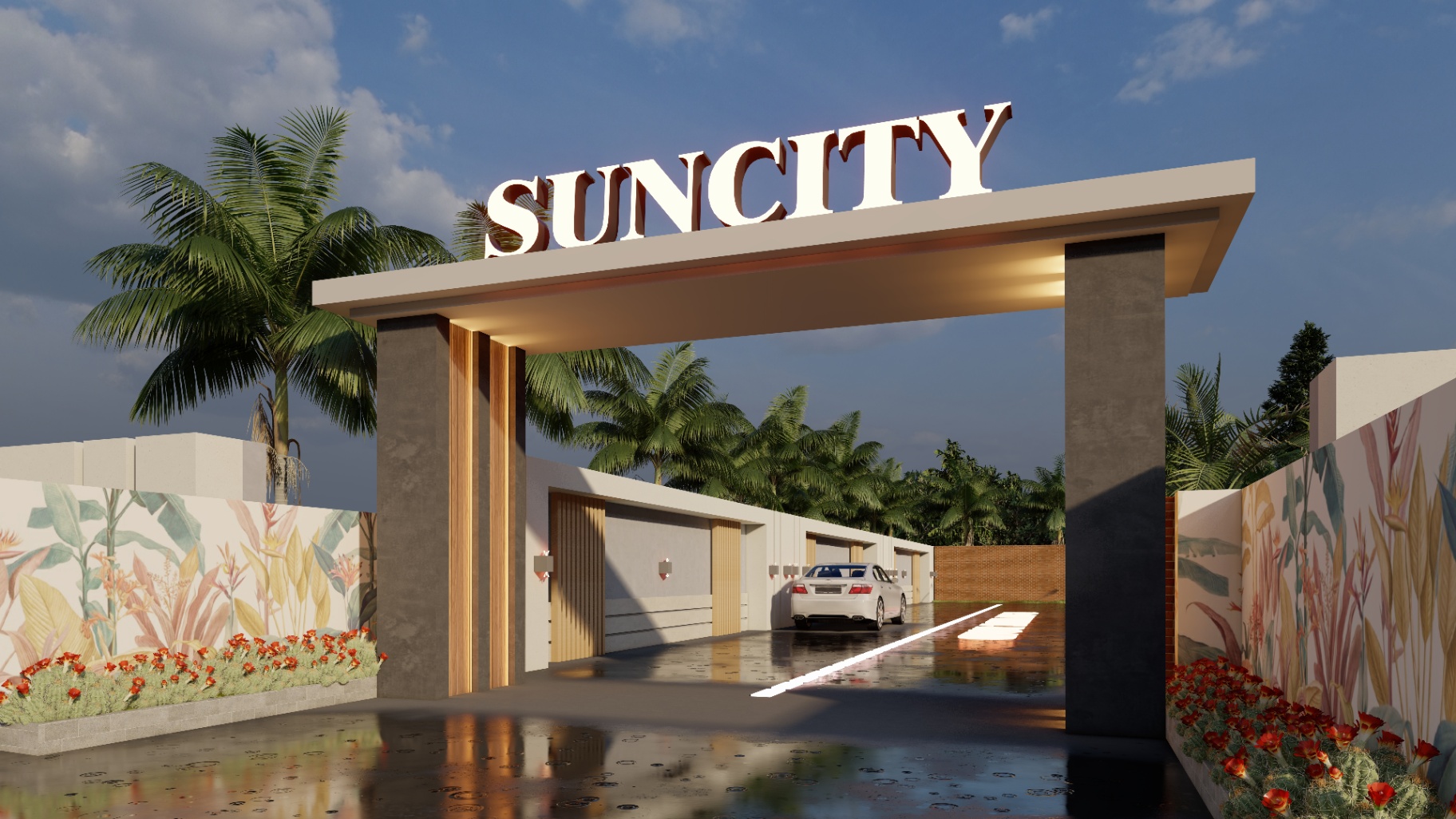 Sun City Phase 2 — plot layout in Durg